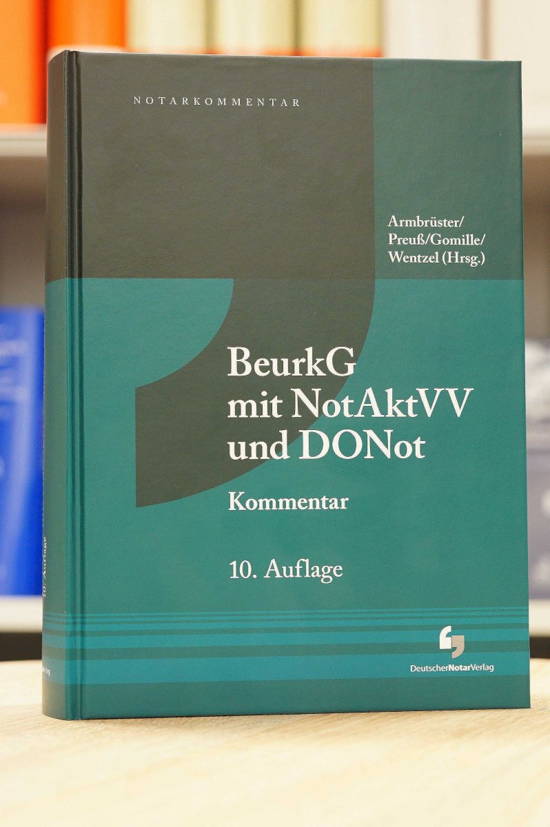BeurkG mit NotAktVV und DONot | Armbrüster